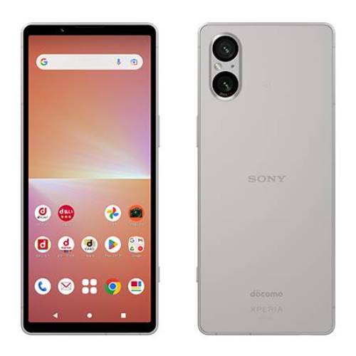 Sランク】docomo版SIMフリー SONY Xperia 5 V SO-53D プラチナシルバー