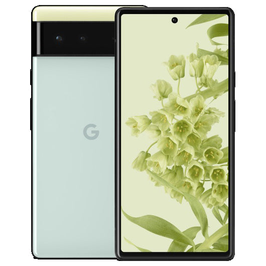 Sランク】キャリア版SIMフリー Google Pixel 6 128GB Sorta Seafoam GA02910-JP GR1YH –  パンダモバイル