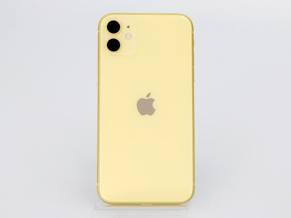 Bランク】SIMフリー iPhone11 128GB イエロー MWM42J/A A2221
