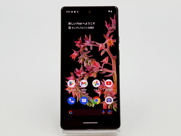 Cランク】SIMフリー Google Pixel 6 256GB Stormy Black #5167