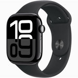 【Nランク】Apple Watch Series 10 GPS+Cellularモデル 46mm MWY53J/A ジェットブラックアルミニウムケース/ブラックスポーツバンド M/L A3003 4549995501438