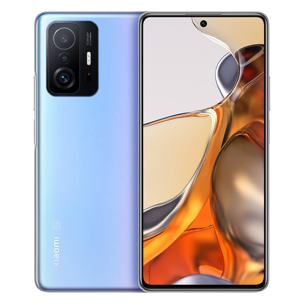 Sランク】SIMフリー Xiaomi 11T Pro 128GB セレスティアルブルー 