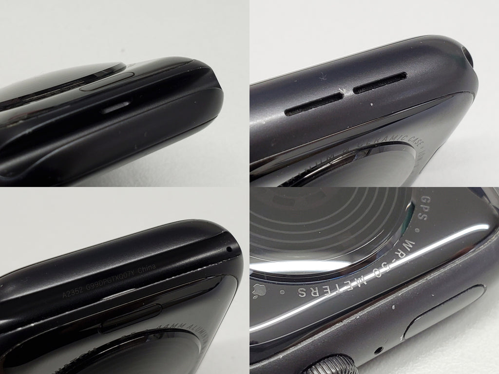 【Cランク】Apple Watch SE GPSモデル 44mm MYDT2J/A スペースグレイアルミニウムケース/ブラックスポーツバンド #DPGTXQ07Y