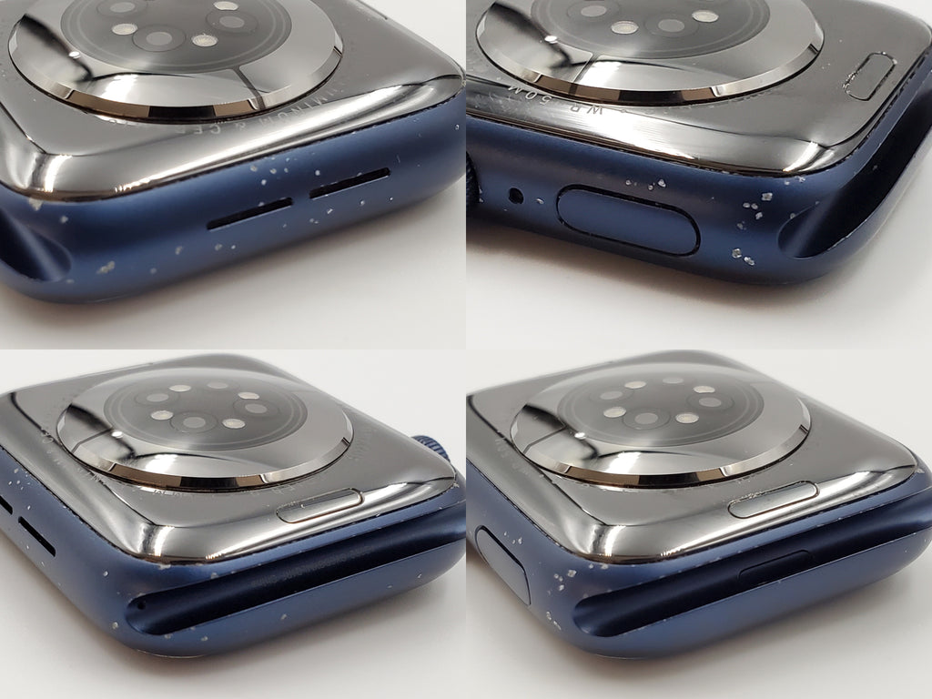 【Dランク】Apple Watch Series 6 GPSモデル 44mm M00J3J/A ブルーアルミニウムケース/ディープネイビースポーツバンド #6D8YMLQ1RF