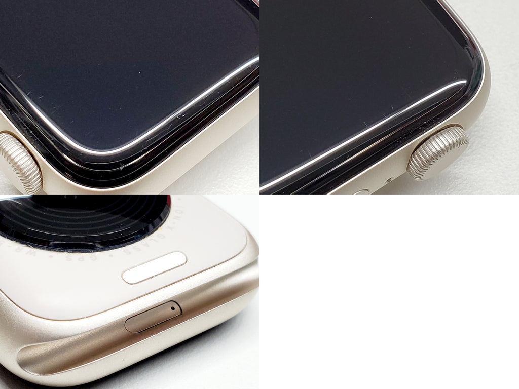 【Bランク】Apple Watch SE 第2世代 GPSモデル 40mm MNL73J/A+MPL83FE/A スターライトアルミニウムケース/(PRODUCT)REDスポーツループ A2722 #KXVRWM69