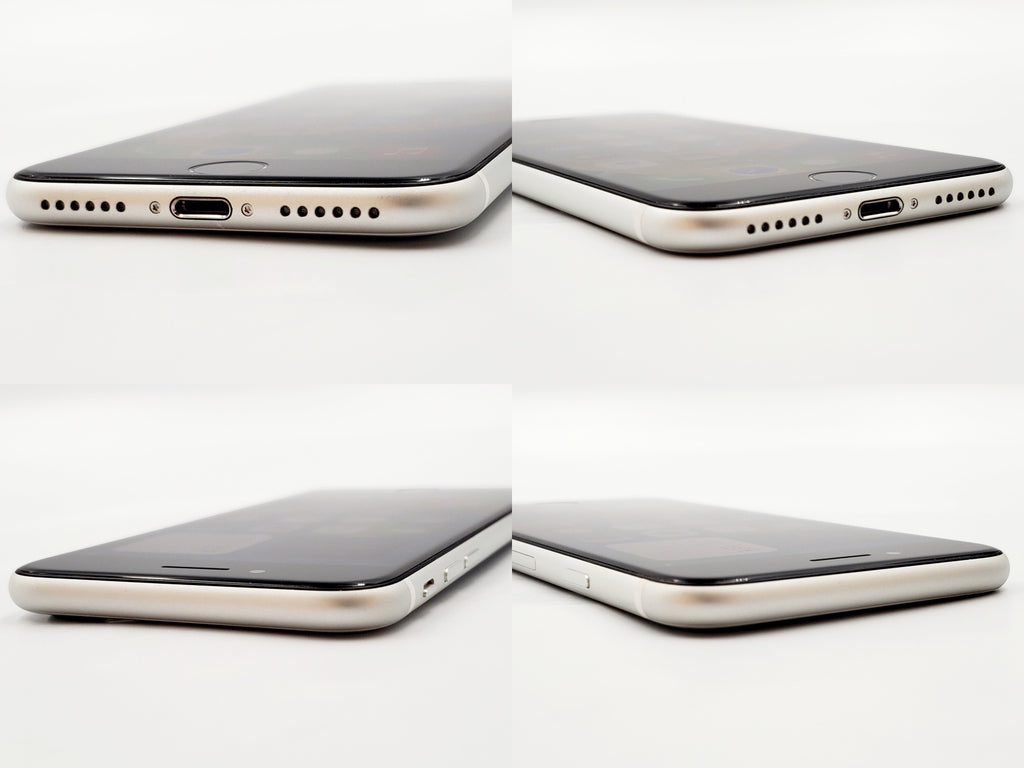 【Bランク】SIMフリー iPhoneSE (第2世代) 64GB ホワイト MHGQ3J/A Apple A2296 #9525