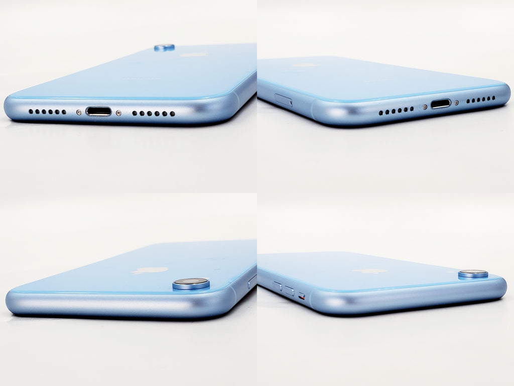 【Cランク】SIMフリー iPhoneXR 128GB ブルー MT0U2J/A A2106 #4144