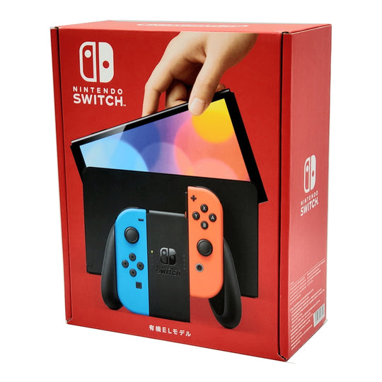 【Nランク】Nintendo Switch (有機ELモデル) ネオンブルー・ネオンレッド ニンテンドースイッチ 本体 HEG-S-KABAA 4902370548501 新宿店在庫