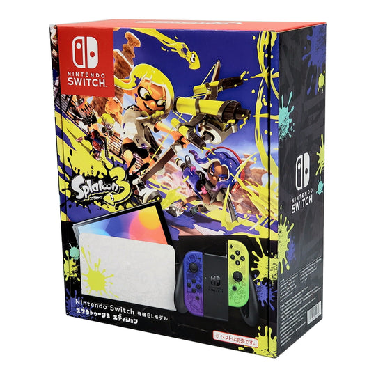 新品未開封品【Nランク】Nintendo Switch (有機ELモデル) スプラトゥーン3エディション ニンテンドースイッチ 本体 HEG-S-KCAAA 4902370549706 新宿店在庫