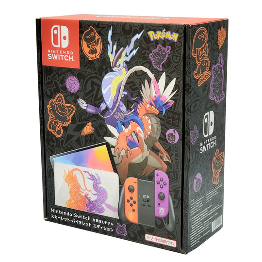 新品未開封品【Nランク】Nintendo Switch (有機ELモデル) スカーレット・バイオレットエディション ニンテンドースイッチ 本体 4902370550412