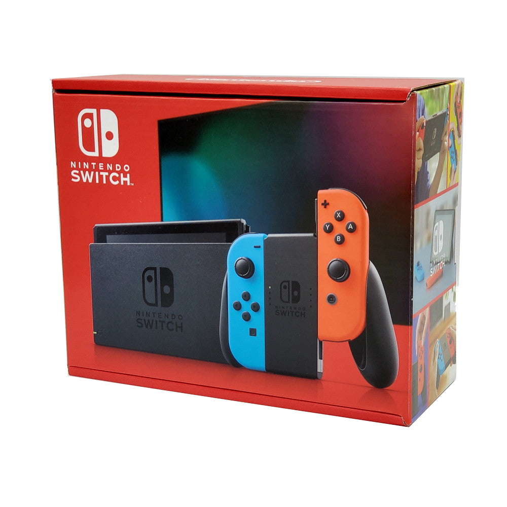 Sランク】Nintendo Switch ニンテンドースイッチ ネオンブルー・ネオンレッド HAD-S-KABAH 49023705507 –  パンダモバイル