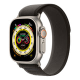 【Nランク】Apple Watch Ultra GPS+Cellularモデル 49mm MQFW3J/A チタニウムケース・ブラック/グレイトレイルループ S/M
