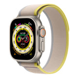 【Nランク】Apple Watch Ultra GPS+Cellularモデル 49mm MQFU3J/A チタニウムケース・イエロー/ベージュトレイルループ M/L