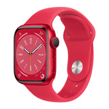 【Nランク】Apple Watch Series 8 GPSモデル 41mm MNP73J/A (PRODUCT)REDアルミニウムケース/(PRODUCT)REDスポーツバンド
