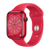 【Nランク】Apple Watch Series 8 GPS+Cellularモデル 45mm MNKA3J/A (PRODUCT)REDアルミニウムケース/(PRODUCT)REDスポーツバンド