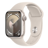 【Nランク】Apple Watch Series 9 GPSモデル 41mm MR8U3J/A スターライトアルミニウムケース/スターライトスポーツバンド M/L A2978 4549995400823