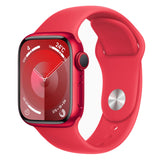 【Nランク】Apple Watch Series 9 GPSモデル 41mm MRXG3J/A (PRODUCT)REDアルミニウムケース/(PRODUCT)REDスポーツバンド S/M A2978 4549995420470