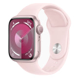 【Nランク】Apple Watch Series 9 GPSモデル 41mm MR943J/A ピンクアルミニウムケース/ライトピンクスポーツバンドM/L A2978 4549995401004