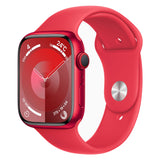 【Nランク】Apple Watch Series 9 GPS+Cellularモデル 45mm MRYE3J/A (PRODUCT)REDアルミニウムケース/(PRODUCT)REDスポーツバンド S/M レッド A2984 4549995420975