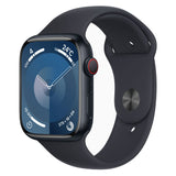 【Nランク】Apple Watch Series 9 GPS+Cellularモデル 45mm MRMD3J/A ミッドナイトアルミニウムケース/ミッドナイトスポーツバンド M/L A2984 4549995401349