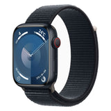 【Nランク】Apple Watch Series 9 GPS+Cellularモデル 45mm MRMF3J/A ミッドナイトアルミニウムケース/ミッドナイトスポーツループ A2984 4549995401400