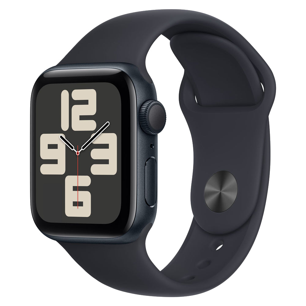 【Nランク】Apple Watch SE 第2世代 GPSモデル 40mm MR9X3J/A ミッドナイトアルミニウムケース/ミッドナイトスポーツバンド S/M 4549995398625