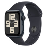 【Nランク】Apple Watch SE 第2世代 GPSモデル 40mm MXE73J/A ミッドナイトアルミニウムケース/ミッドナイトスポーツバンド S/M 4549995514827