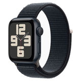 【Nランク】Apple Watch SE 第2世代 GPSモデル 40mm MRE03J/A ミッドナイトアルミニウムケース/ミッドナイトスポーツループ A2722 4549995398700