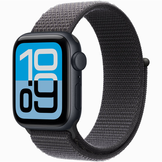 【Nランク】Apple Watch SE 3 GPSモデル 40mm MEHX4J/A+MFFA4FE/A ミッドナイトアルミニウムケース/ダークグレイスポーツループ A3324 SE3 4549995615517