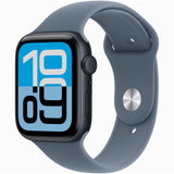 【Nランク】Apple Watch SE 3 GPSモデル 44mm MEP34J/A+MFGX4FE/A ミッドナイトアルミニウムケース/アンカーブルースポーツバンド S/M 4549995615531