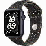 【Nランク】Apple Watch SE 3 GPSモデル 44mm MEP34J/A+MGC24FE/A ミッドナイトアルミニウムケース/ミッドナイトブラックナイキスポーツバンド S/M 4549995615531