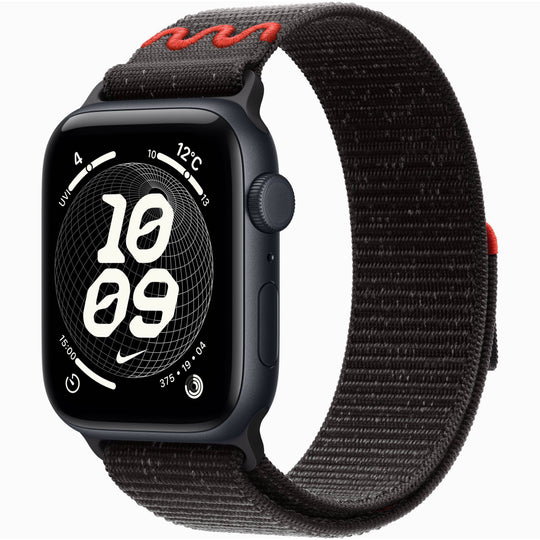 【Nランク】Apple Watch SE 3 Cellularモデル 44mm MEQ44J/A+MGD34FE/A ミッドナイトアルミニウムケース/ミッドナイトナイキスポーツループ A3328 SE3 4549995619843