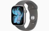 訳あり【Nランク】Apple Watch Series 11 GPSモデル 46mm MEW94J/A+MXLY3FE/A スペースグレイアルミニウムケース/ストーングレイスポーツバンド M/L A3333 4549995623284