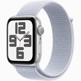 【Nランク】Apple Watch SE 第2世代 GPSモデル 44mm MXET3J/A シルバーアルミニウムケース/ブルークラウドスポーツループ 4549995514964