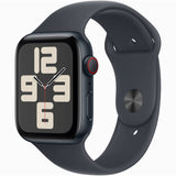 【Nランク】Apple Watch SE 第2世代 GPS+Cellularモデル 44mm MXGM3J/A ミッドナイトアルミニウムケース/ミッドナイトスポーツバンド M/L 4549995515671
