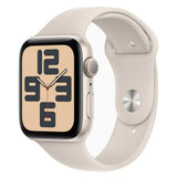 【Nランク】Apple Watch SE 第2世代 GPSモデル 44mm MXEU3J/A スターライトアルミニウムケース/スターライトスポーツバンド S/M A2723 4549995514971