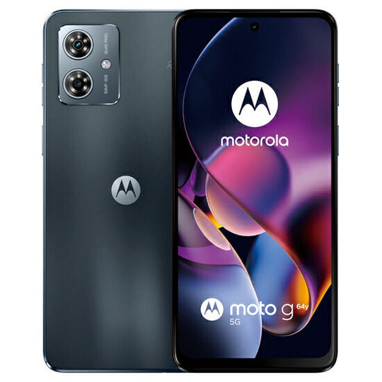 【Sランク】Y!mobile版SIMフリー MOTOROLA moto g64y 5G A401MO スペースブラック 4549046144379