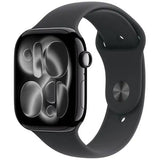 【Nランク】Apple Watch Series 11 GPSモデル 42mm MEQT4J/A ジェットブラックアルミニウムケース/ブラックスポーツバンド S/M A3331 4549995623345