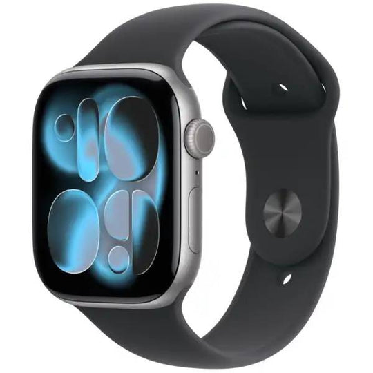 【Nランク】Apple Watch Series 11 GPSモデル 46mm MEV44J/A スペースグレイアルミニウムケース/ブラックスポーツバンド M/L A3333 4549995623024