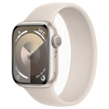 【Nランク】Apple Watch Series 9 GPSモデル 41mm MR9K3J/A+MT9Y3FE/A スターライトアルミニウムケース/スターライトソロループ Size3 A2978 4549995400809