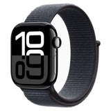 【Nランク】Apple Watch Series 10 GPSモデル 42mm MWWG3J/A ジェットブラックアルミニウムケース/インクスポーツループ A2997 4549995501063