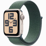 【Nランク】Apple Watch SE 第2世代 GPSモデル 40mm MXEH3J/A スターライトアルミニウムケース/レイクグリーンスポーツループ A2722 4549995514902