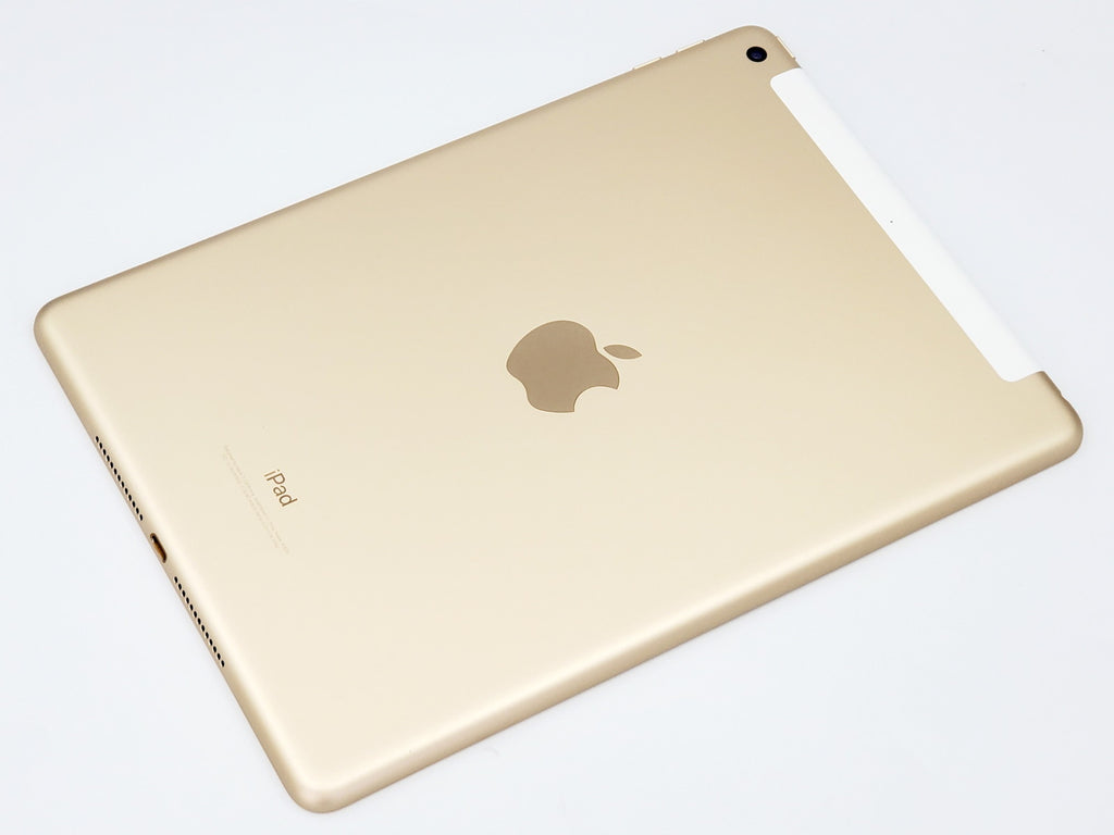 【Bランク】SIMフリー iPad (第5世代) Wi-Fi+Cellular 128GB ゴールド MPG52J/A #4648