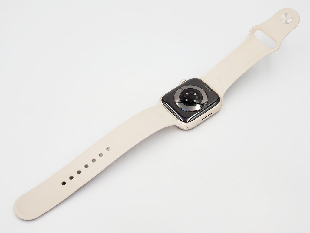 Bランク】Apple Watch Series 7 GPSモデル 45mm MKN63J/A スターライト