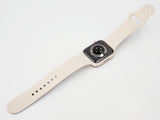 【Bランク】Apple Watch Series 7 GPSモデル 45mm MKN63J/A スターライトアルミニウムケース/スターライトスポーツバンド A2474 #7J5667LH
