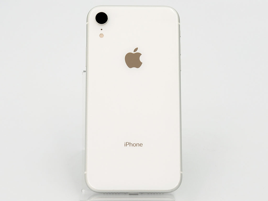 アップル iphoneXR b ホワイト 128Gスマホ家電カメラ - スマートフォン本体