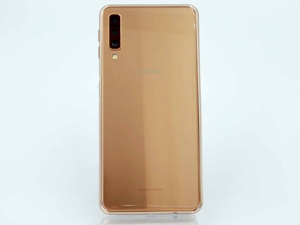 【Cランク】楽天版SIMフリー Galaxy A7 SM-A750C ゴールド #6967