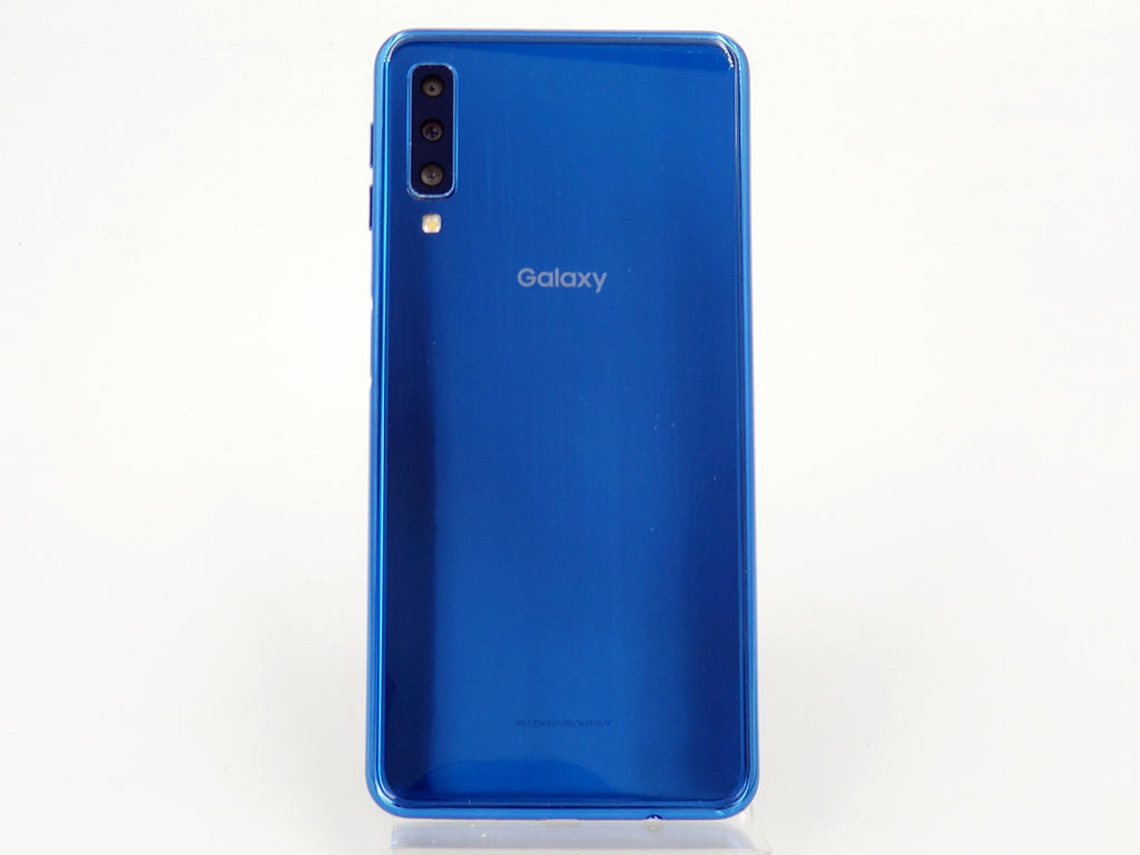 Galaxy A7 Blue SM-A750Cスマートフォン/携帯電話