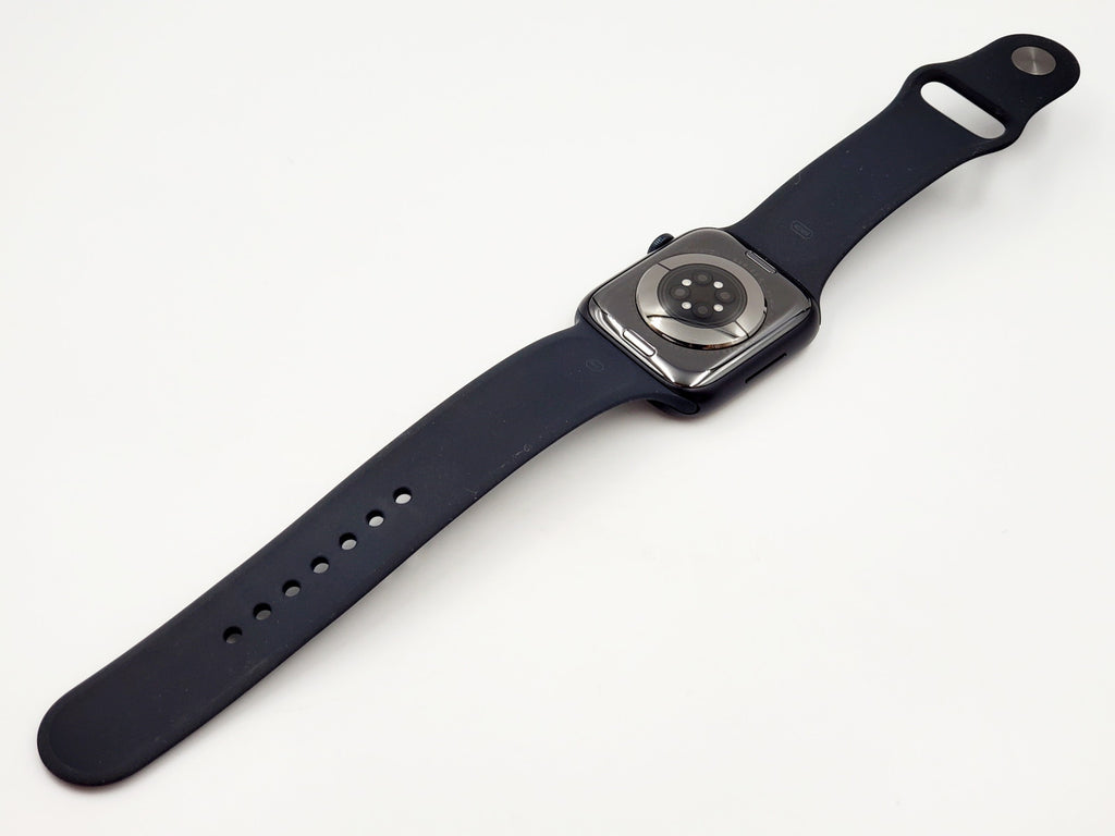 【Bランク】Apple Watch Series 8 GPSモデル 45mm MNP13J/A ミッドナイトアルミニウムケース/ミッドナイトスポーツバンド  #W4TY9K42