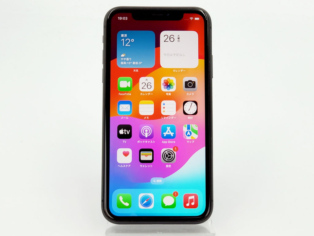 Bランク】SIMフリー iPhone11 64GB ブラック MHDA3J/A Apple A2221